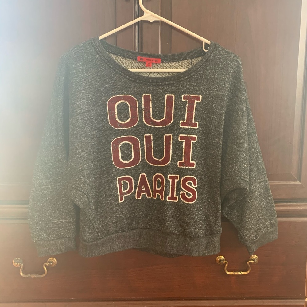 Crop Crewneck